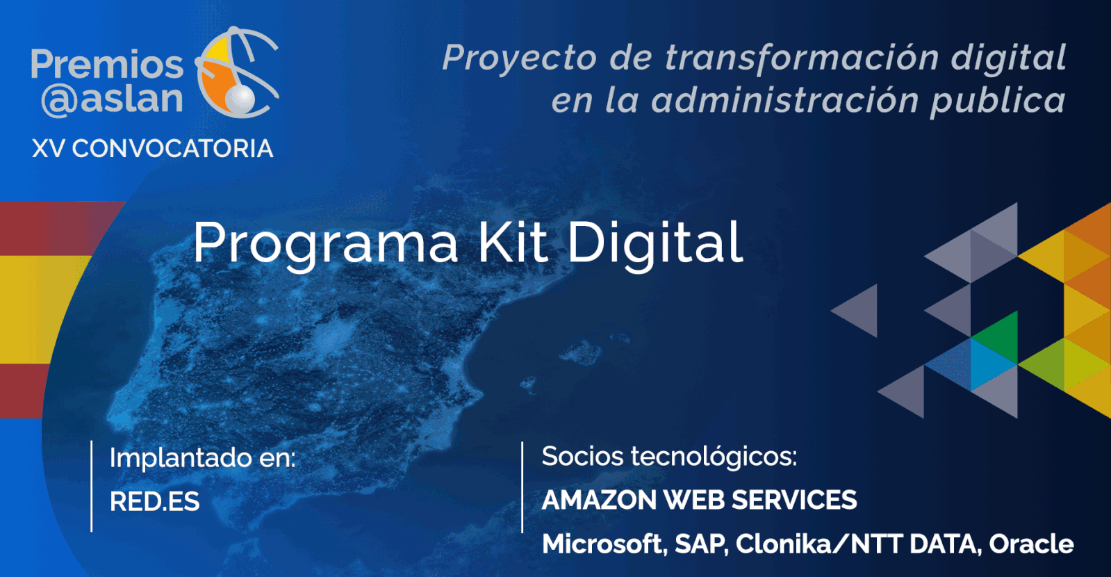 Programa Kit Digital en XV Convocatoria de Premios Transformación Digital