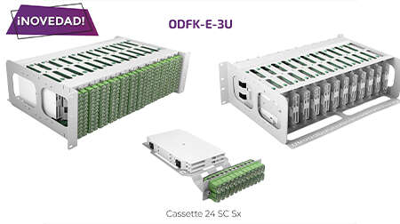 KEYNET SYSTEMS: Panel de distribución de fibra de alta densidad