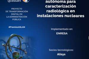 Solución robótica autónoma para caracterización radiológica en instalaciones nucleares